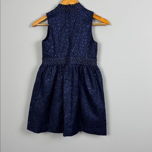 Lilly Pulitzer Girls Mini Franci Dress. Navy. Size 12. - Picture 8 of 11
